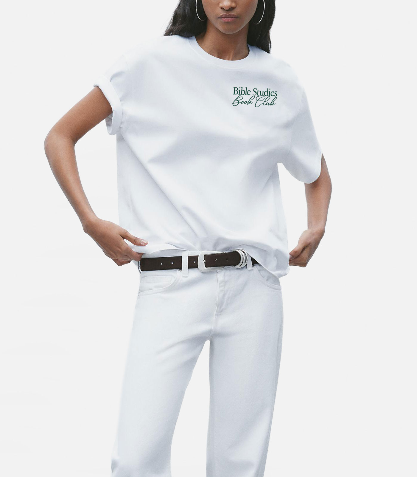 Her Bible Studies T-Shirt - Image 5