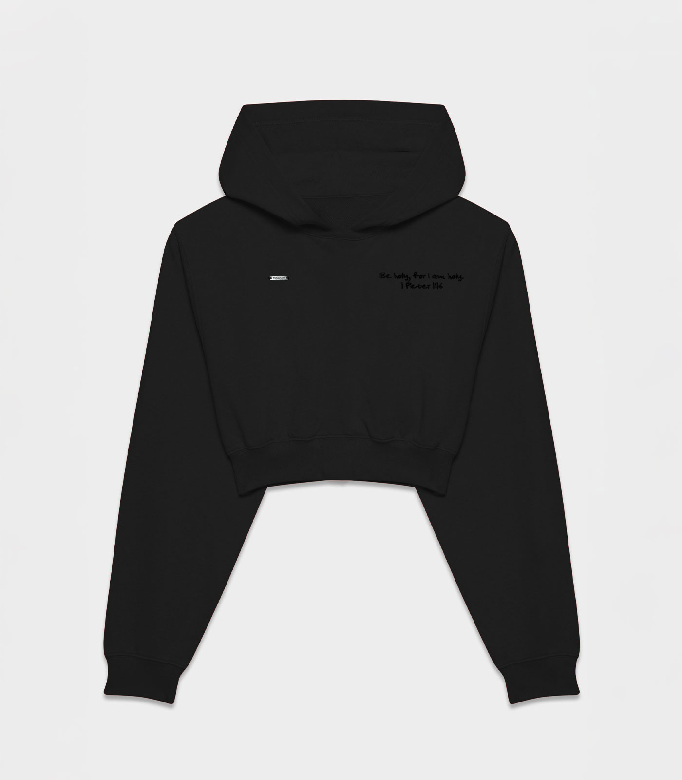 Be Holy Cropped Hoodie