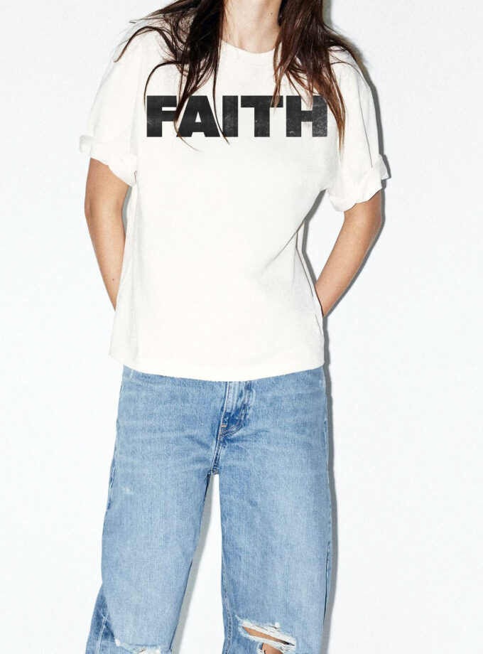 She Walks By Faith T-Shirt
